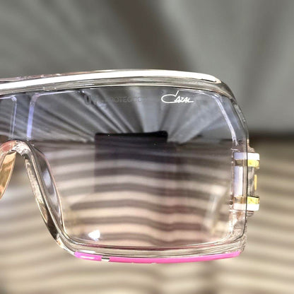 CAZAL 858 COL.255 Sunglasses Clear Pink Turquoise SWAGGER Collab Germany 61□21-1