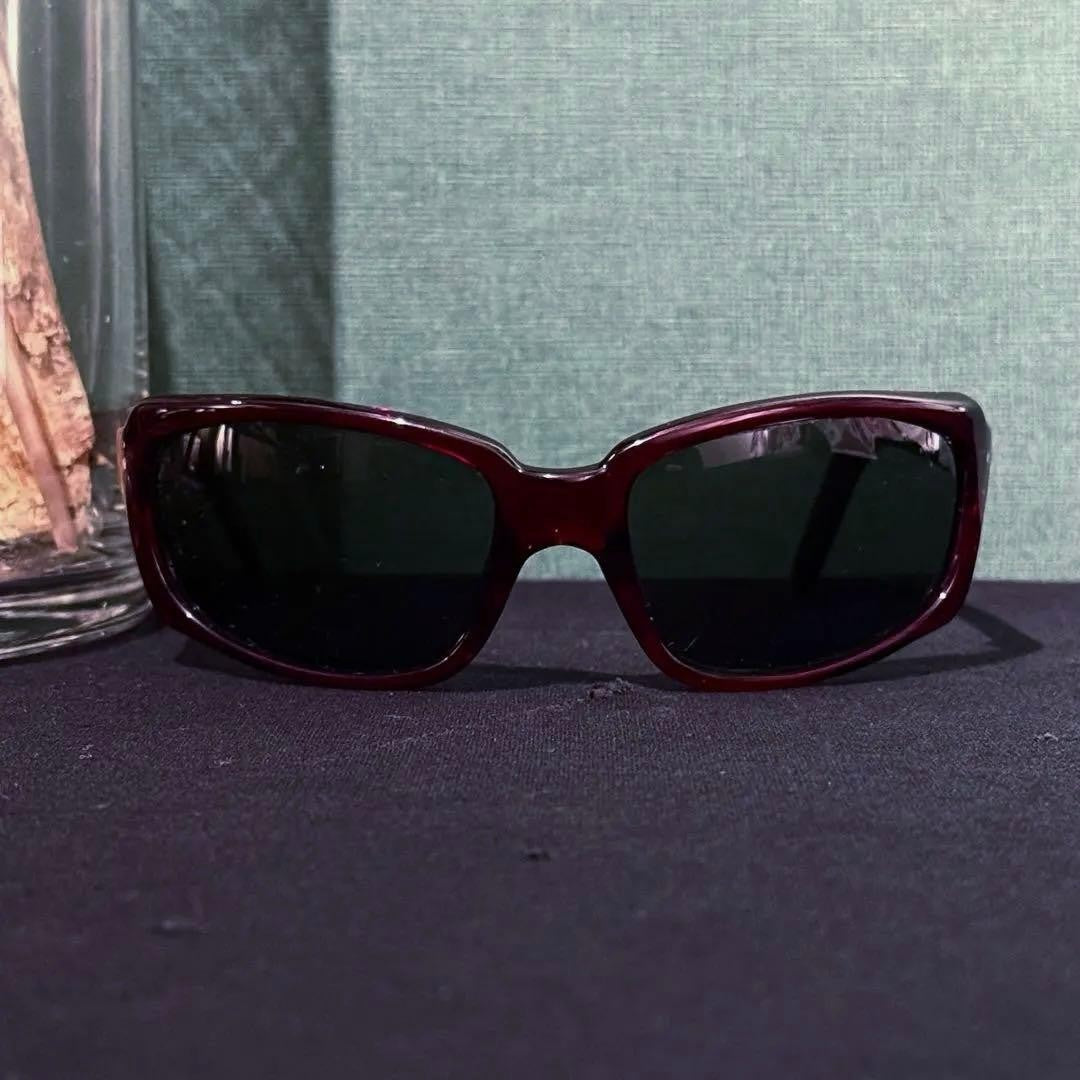 SPY Optic Vintage 90s Red Oval Sport Sunglasses Made in Italy Y2K Cyber Used
