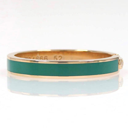 Chaumet Lian Evidence Ring Pink Gold K18 AU750 5P Diamond Size 52 US 6 Authentic