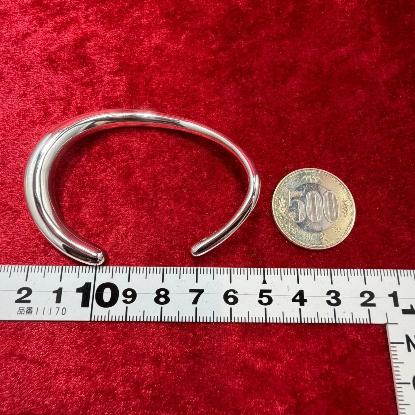 Excellent Georg Jensen Sterling Silver 925 OFFSPRING Cuff Bracelet L 16cm 6.3in