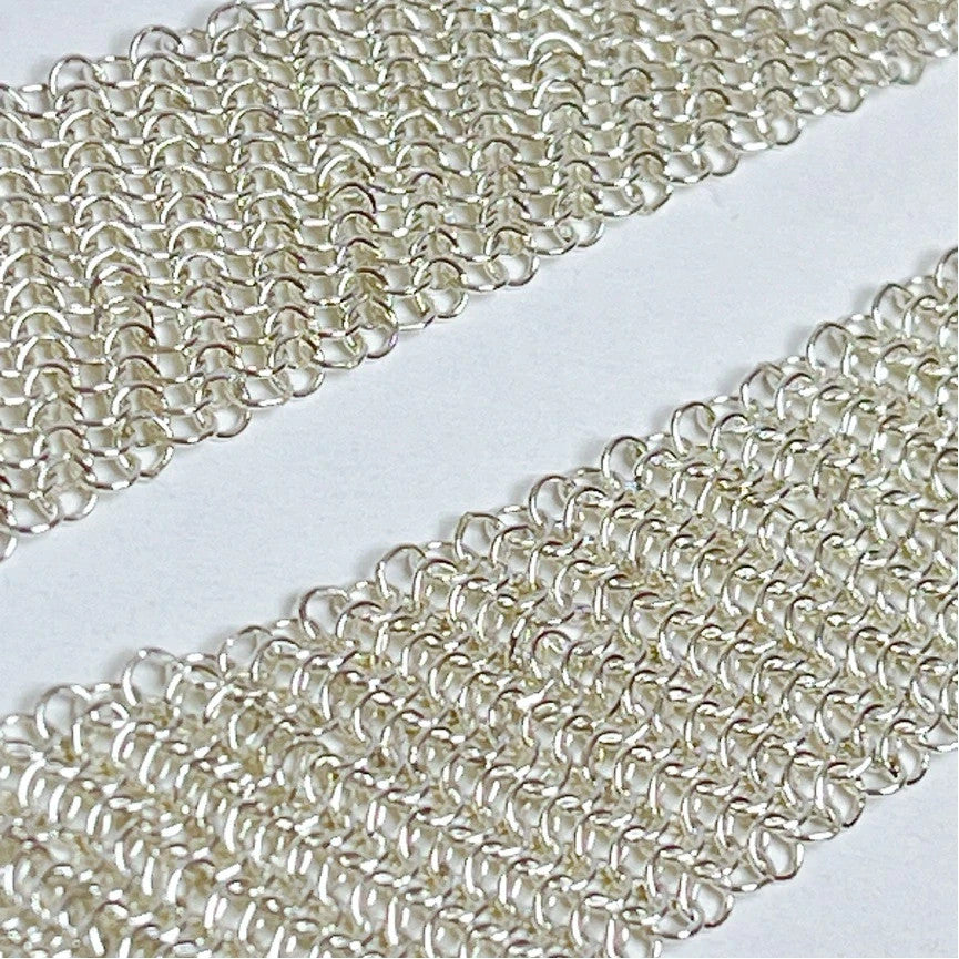 Tiffany & Co Sterling Silver 925 Somerset Mesh Scarf Necklace L 64cm 25.1in