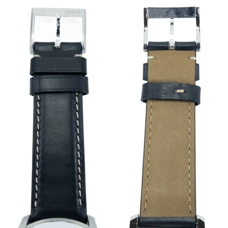 Gucci 5500 YA055206 Chronograph Black Dial Day Date Quartz Watch Men 11482826