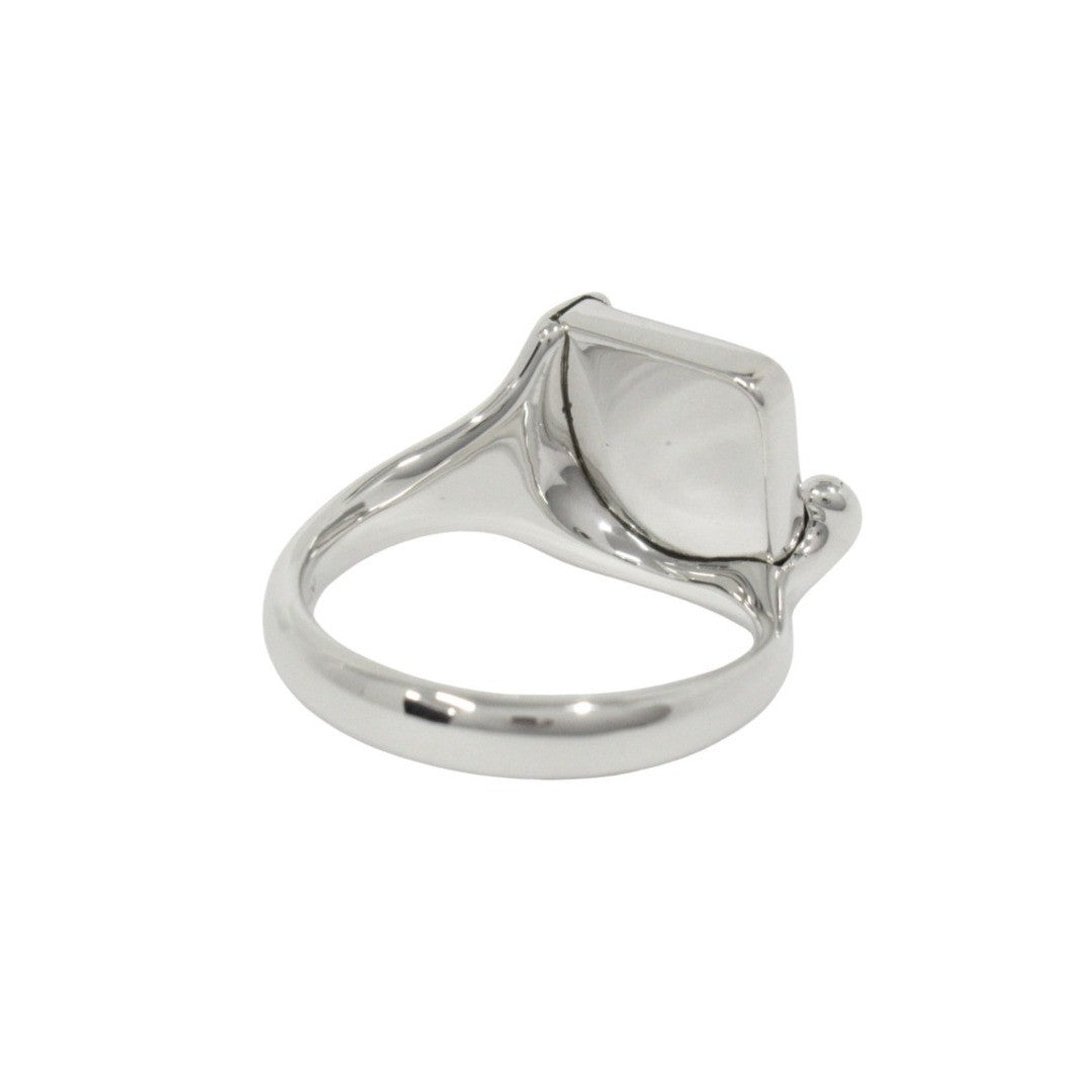 Excellent Tiffany & Co Sterling Silver 925 Square Slab Splash Ring Elsa Peretti
