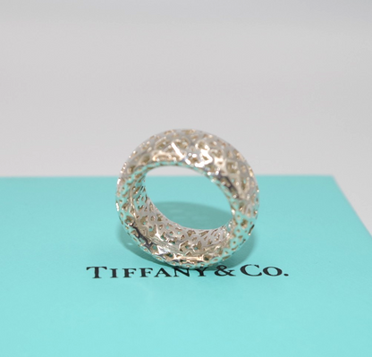 Tiffany & Co. Sterling Silver 925 Marrakesh Ring Paloma Picasso Size US 5 Rare