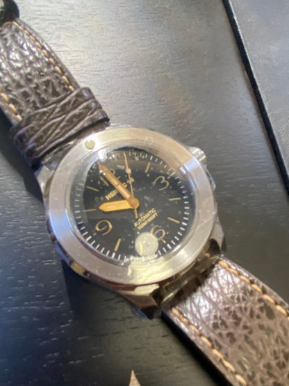 HEROIC 18 Stainless Automatic Diver Watch 500M MIYOTA90S 24Jewels Near Mint Rare