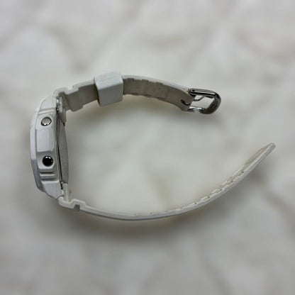CASIO G-SHOCK GA-2100VA Analog Digital Watch White Resin Case 45mm Octagon Light