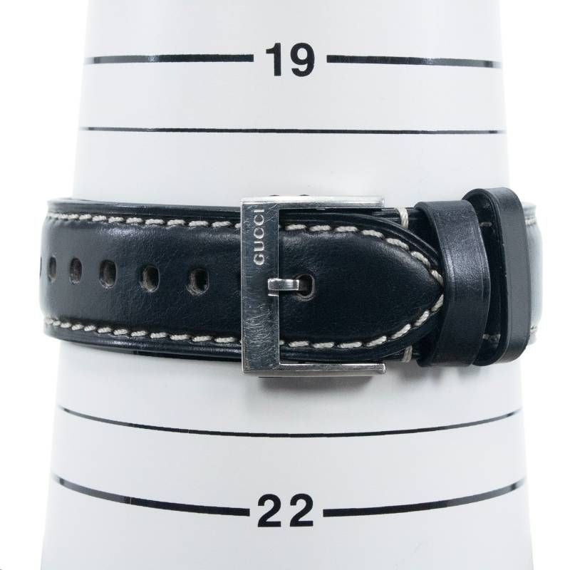Gucci 5500 YA055206 Chronograph Black Dial Day Date Quartz Watch Men 11482826