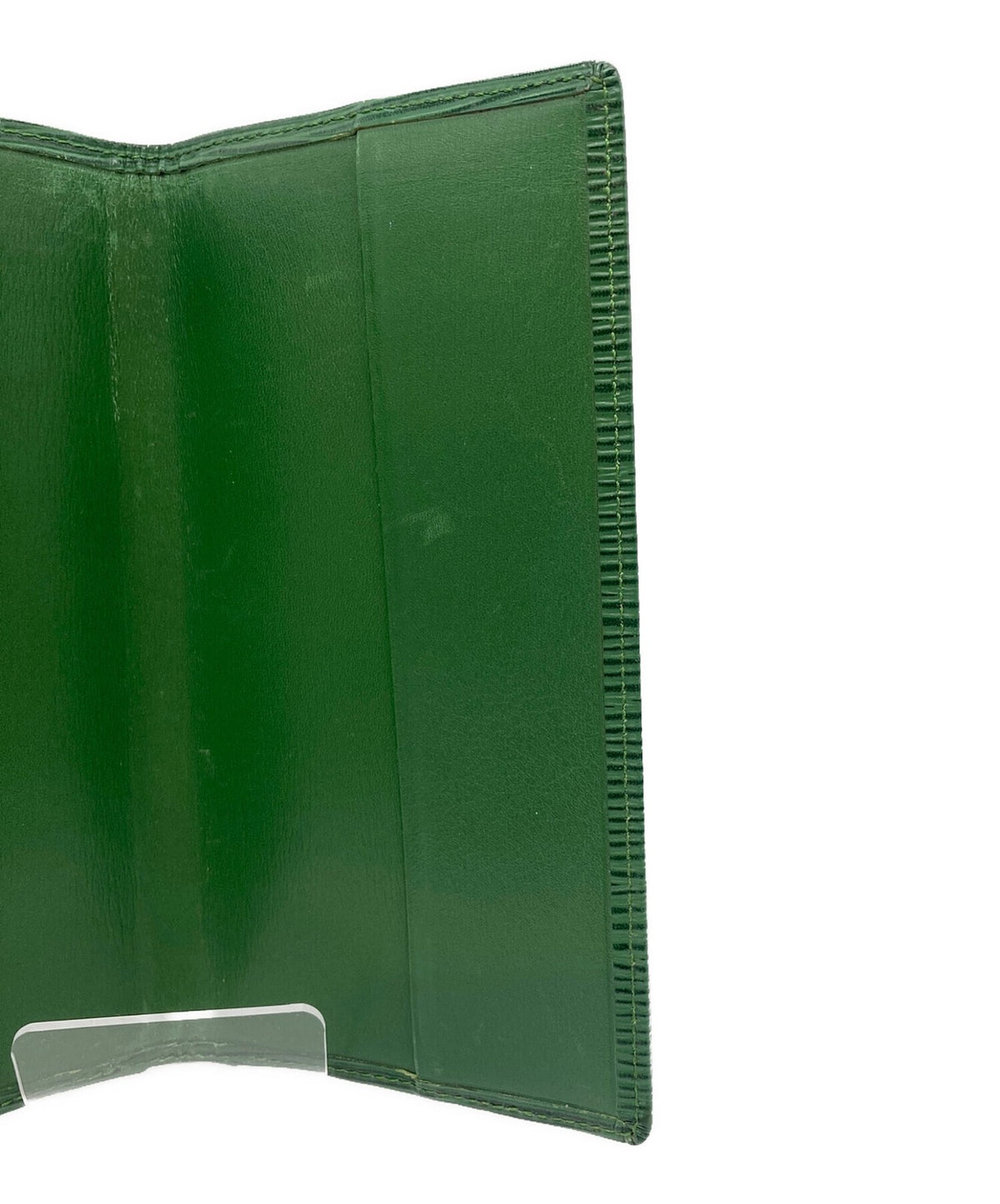 LOUIS VUITTON Agenda Cover R20524 Green Epi Leather Notebook Case Vintage