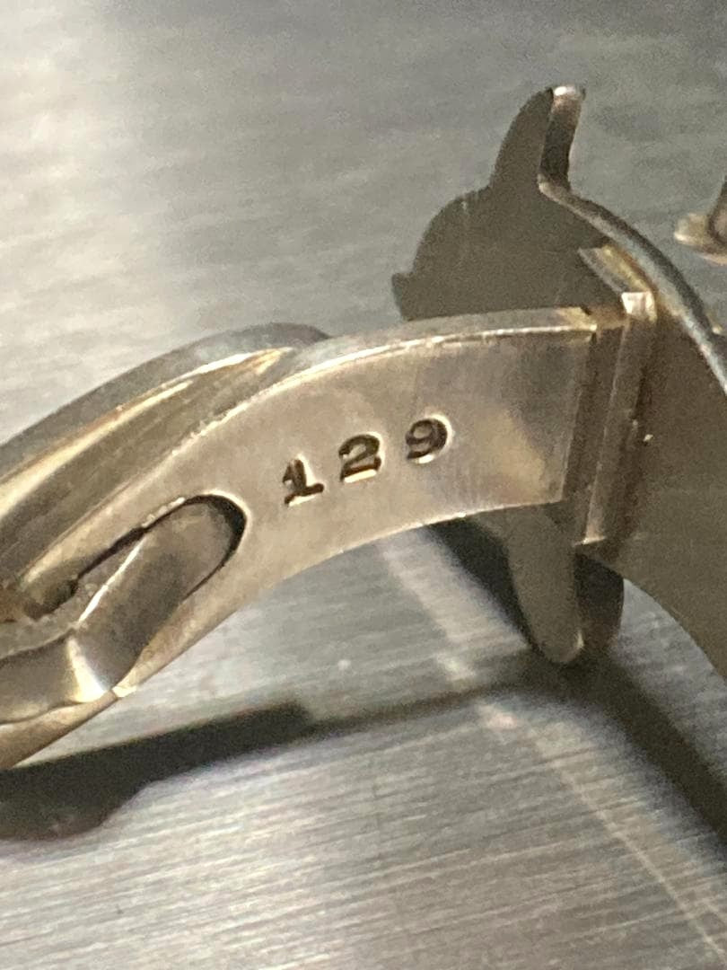 Georg Jensen Dolphin Cufflinks Sterling Silver 925 Mens Denmark Vintage Design