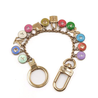 Louis Vuitton Auth M65380 Porte Cles Chenne Pastilles Key Ring Charm 21 cm 8.3"