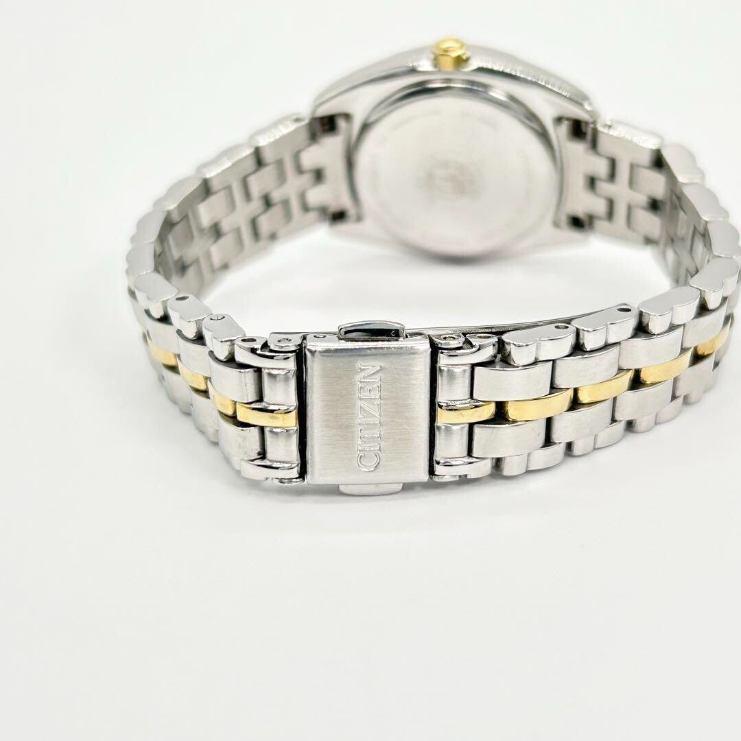Citizen Eco-Drive E011-S066441 Analog Solar Watch Women Belt Length 15.5cm 6.1"