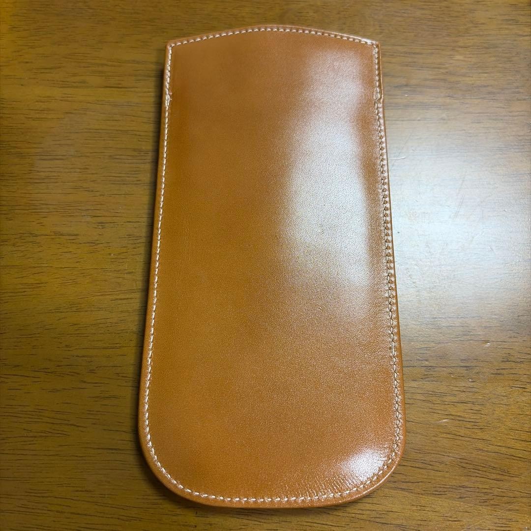 FENDI Pequin Zucca Eyeglass Case Glasses Pouch Brown Canvas Leather Made Italy