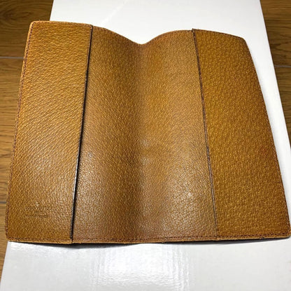 Louis Vuitton Agenda Poche Monogram Notebook Cover Case Canvas France 6.3x3.5in