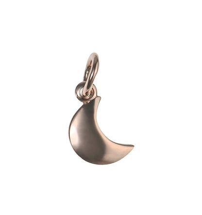 Pomellato DoDo 9K Rose Gold Moon Motif Charm Pendant Top New W/Box