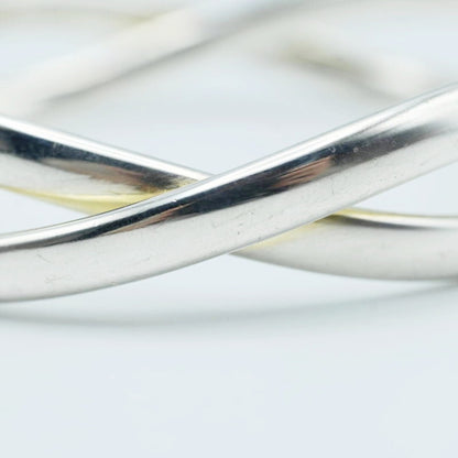 Georg Jensen # 237B Sterling Silver 925 Bangle Bracelet Astrid Fog Denmark RARE