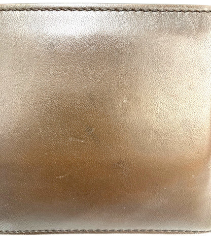 TOM FORD Y0231T Money Clip Bifold Wallet Brown Leather Made in Italy Authentic