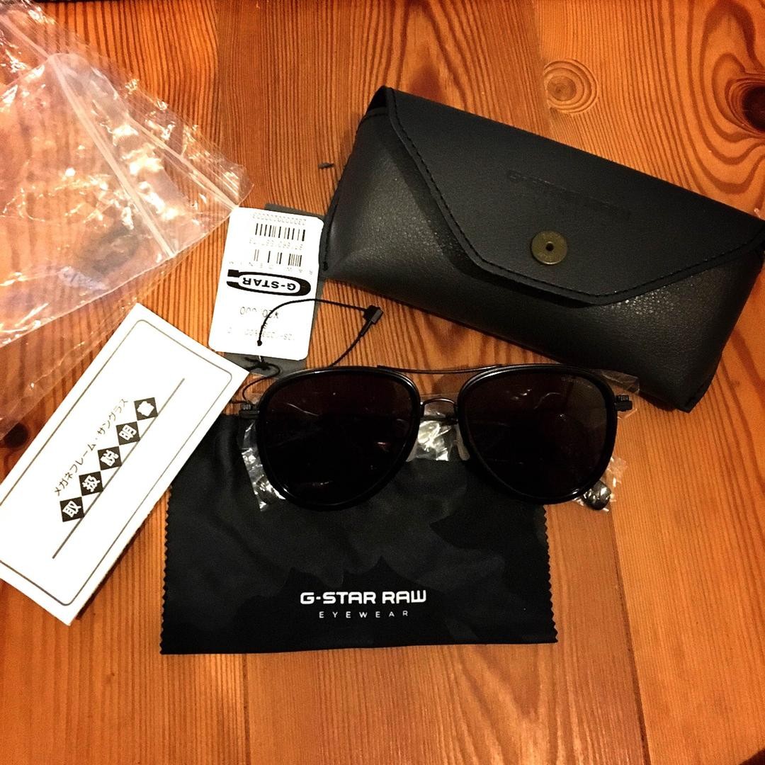 G-Star Raw Authentic Sunglasses New Mens Designer Eyewear Black Metal Frame