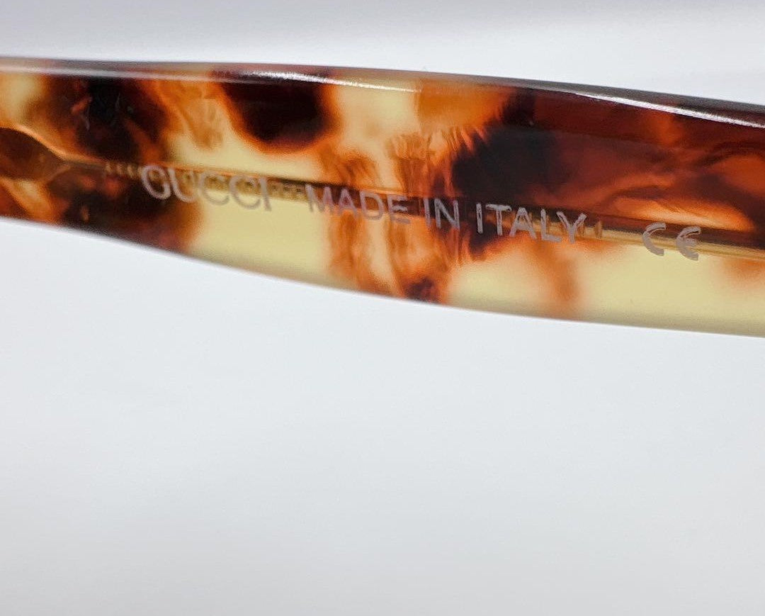 GUCCI GG2402/N/S Sunglasses Pattern Brown Gold Interlocking GG