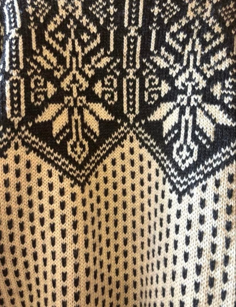 DALE OF NORWAY Vintage Nordic Wool Cardigan Sweater Silver Button Women L