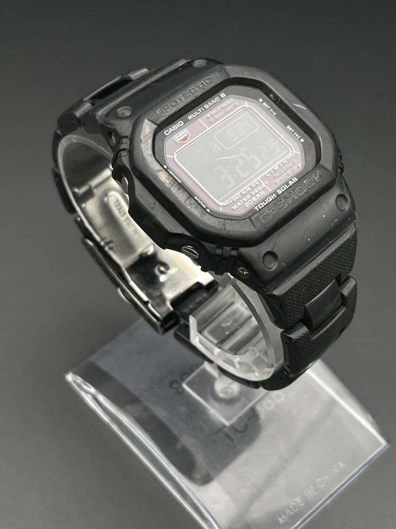 CASIO G-SHOCK GW-M5610BC Multiband 6 Tough Solar Mens Digital Watch Black