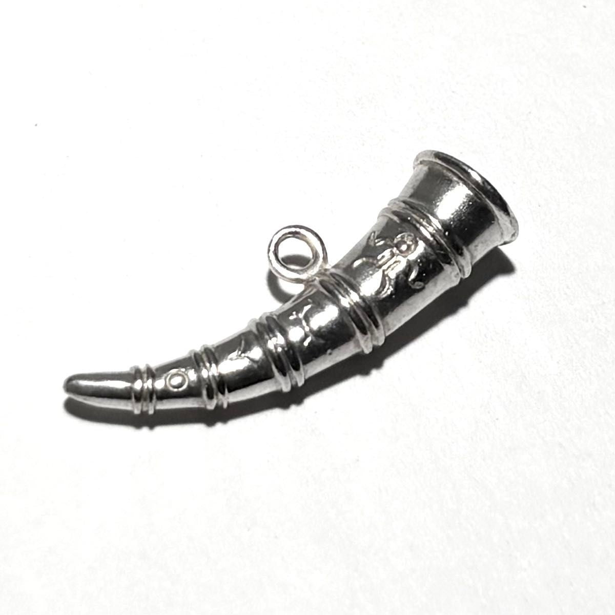 Vintage 50s Just Andersen Sterling Silver 925 Charm Pendant Top Denmark