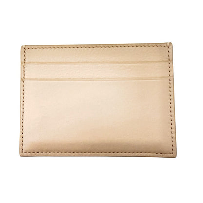 Loewe Suna Fujita Hamster Beige Napa Calfskin Card Case Holder Unused