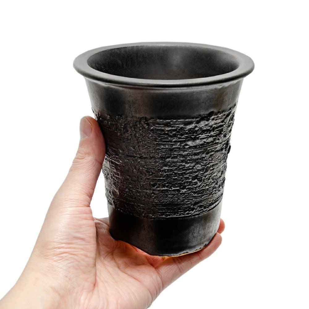 Shigaraki Ware Ibushi Matukawa  4Gou Agave caudex Cactus Japanese Bonsai