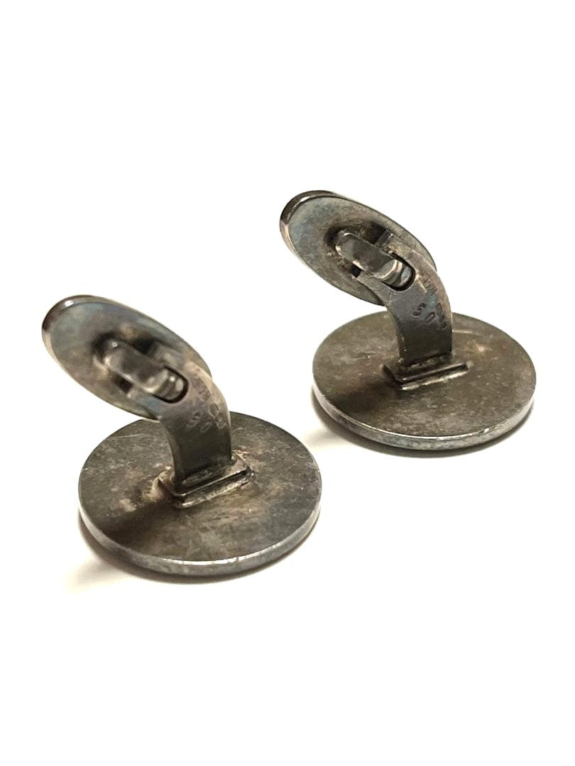 Georg Jensen Cufflinks No.50 Viking Ship Sterling Silver 925 Men's Denmark
