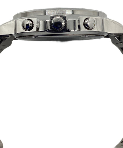 SEIKO Chronograph 7T92-0CA0 Mens Watch White Dial Stainless Steel Quartz 50M