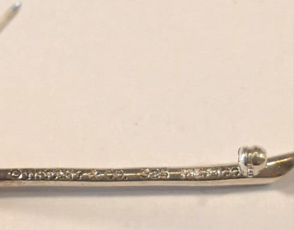 TIFFANY & Co. Calla Lily Brooch Pin Sterling Silver 925 Mexico Vintage Jewelry