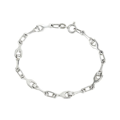 Vintage Tiffany & Co Sterling Silver 925 Chain Link Bracelet L 17cm 6.7in Rare