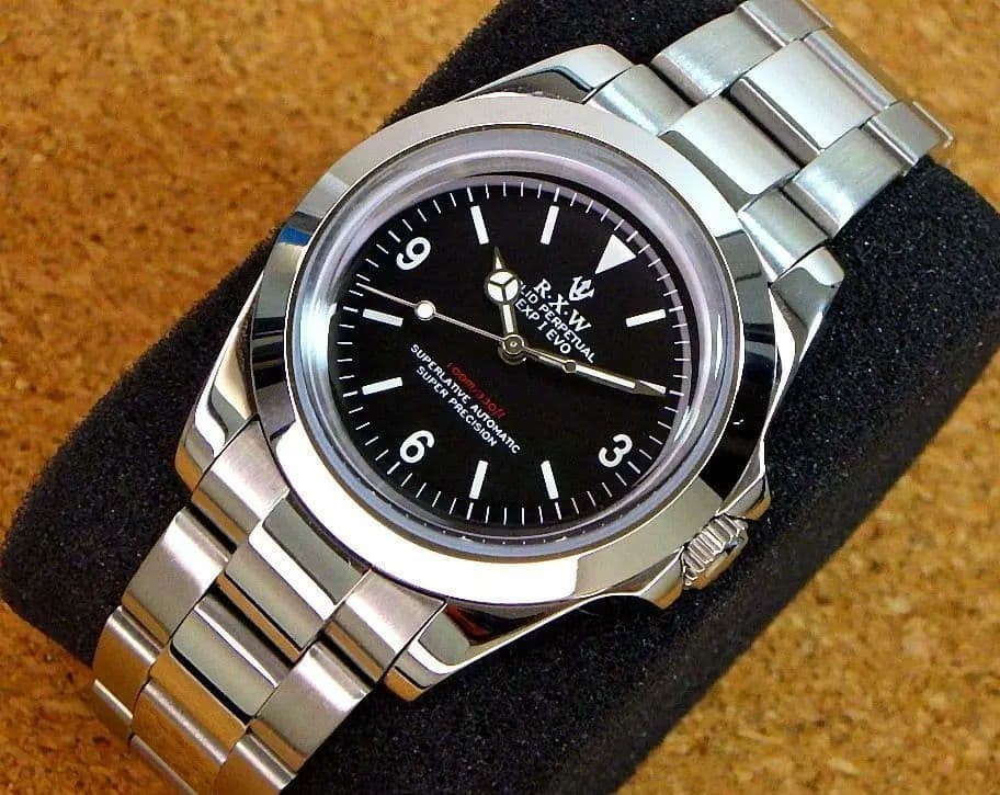 R.X.W Solid Perpetual EXP I EVO Red Depth Vintage Analog Automatic