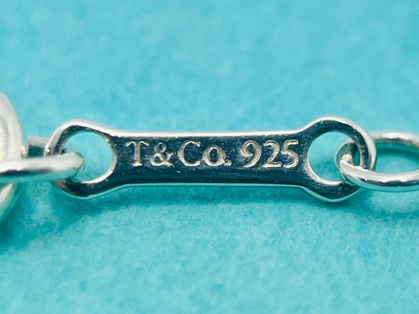 Tiffany & Co Sterling Silver 925 Venice Luce Drop Pendant Necklace Used Japan