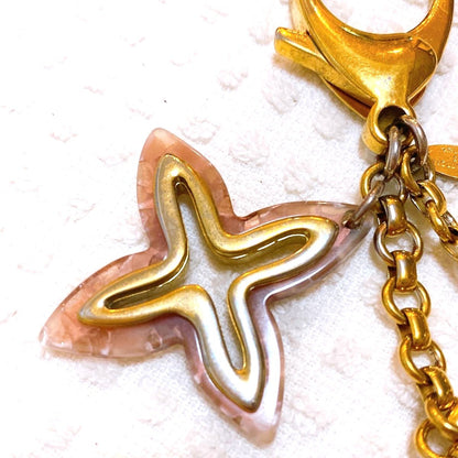 Louis Vuitton Bijou Sac Insolence Bag Charm Keychain Gold Resin M66884 6.0in