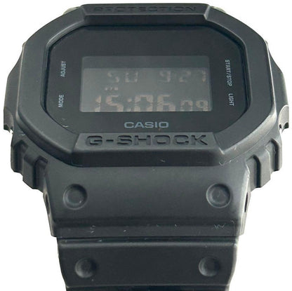 CASIO G-SHOCK DW-5600UBB All Black Mens Digital Watch New Battery Resin 43mm
