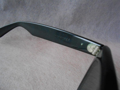 Ray Ban Vintage Wayfarer Sunglasses BL USA Pink Frame Black Lens 80s 90s Used