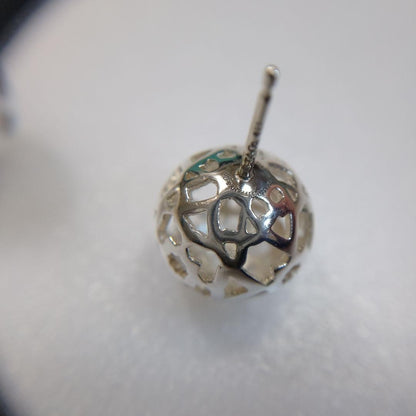 Tiffany Co Marrakesh Stud Earrings Sterling Silver 925 Used Authentic