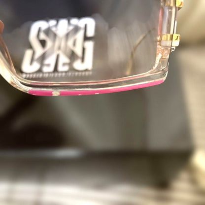 CAZAL 858 COL.255 Sunglasses Clear Pink Turquoise SWAGGER Collab Germany 61□21-1