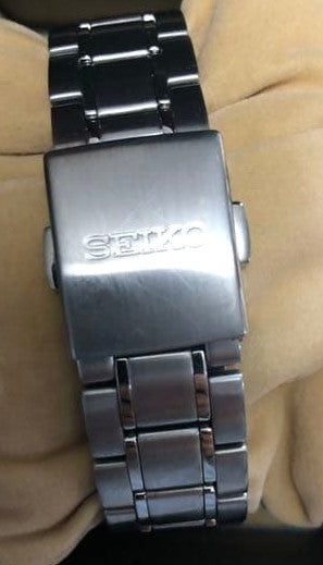 Seiko Presage SARX003 Automatic 23 Jewels Black Dial Date Watch Japan Used Box