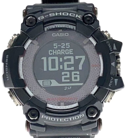 Casio G-Shock Rangeman GPR-B1000-1JR Solar GPS Digital Watch Black Resin Used