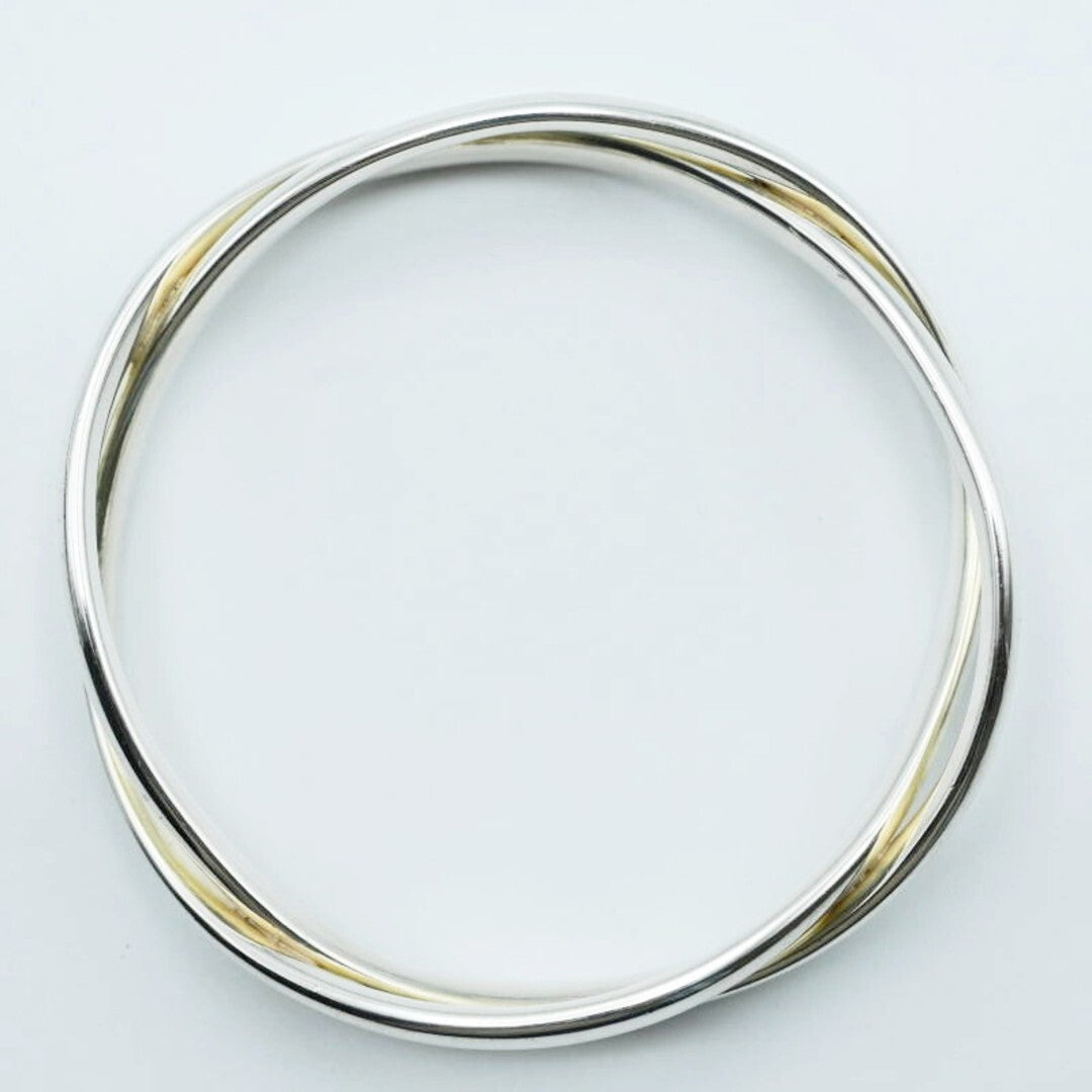 Georg Jensen # 237B Sterling Silver 925 Bangle Bracelet Astrid Fog Denmark RARE