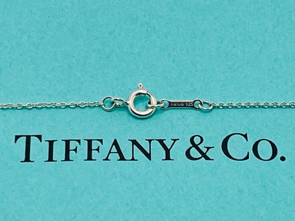 Tiffany & Co Sterling Silver 925 Venice Luce Drop Pendant Necklace Used Japan