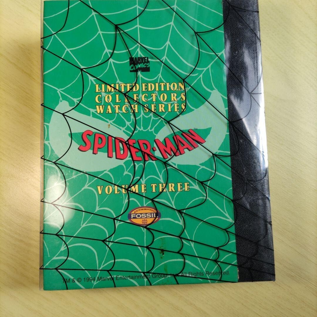 FOSSIL Watch x Spider-Man AMAZING FANTASY 15  Volume 3 1994 Used From Japan