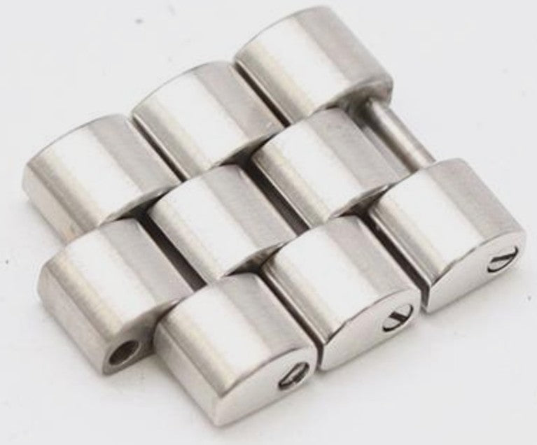 Charriol Genuine Watch Link 3 Links Silver 14mm Ladies Band Parts Stainless Used
