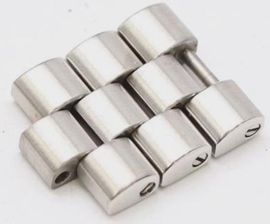 Charriol Genuine Watch Link 3 Links Silver 14mm Ladies Band Parts Stainless Used