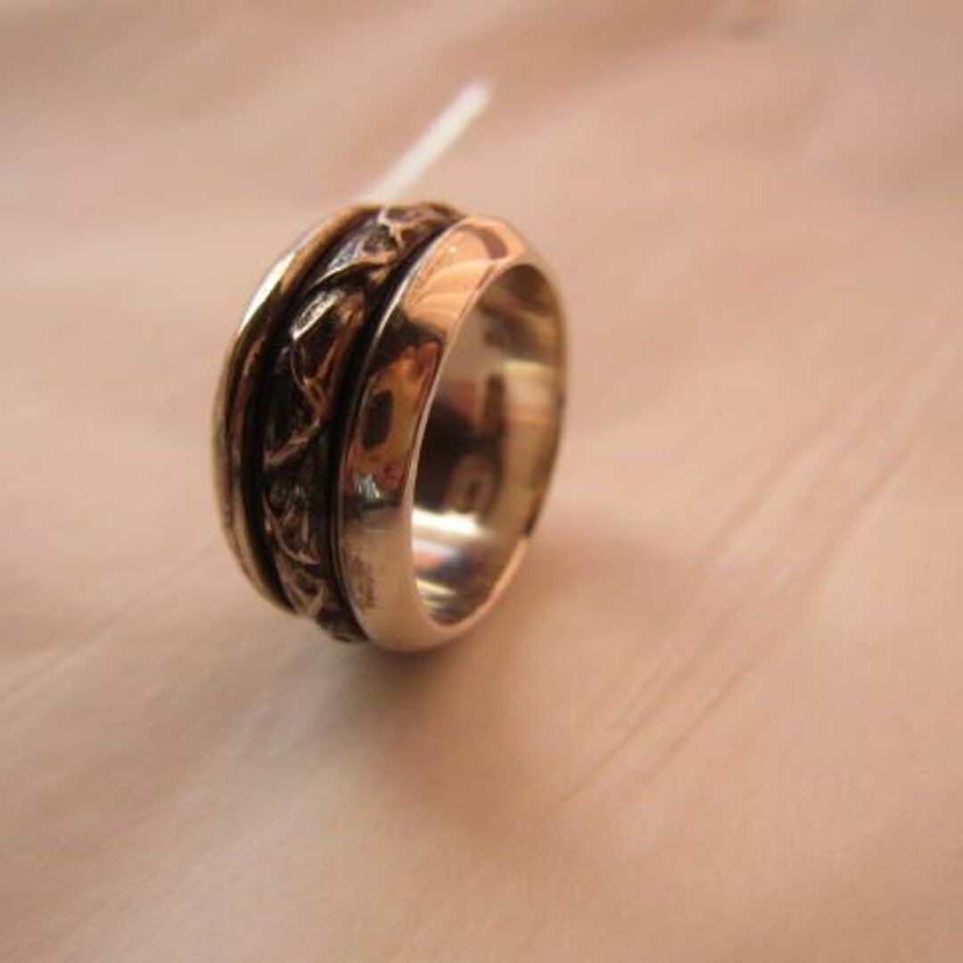 Georg Jensen # 28D Sterling Silver 925 Ring Size 52.5 US 6 Near Mint