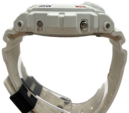 CASIO G-SHOCK DW-6900FS X-girl Womens Digital Watch White Resin Band 49mm Case