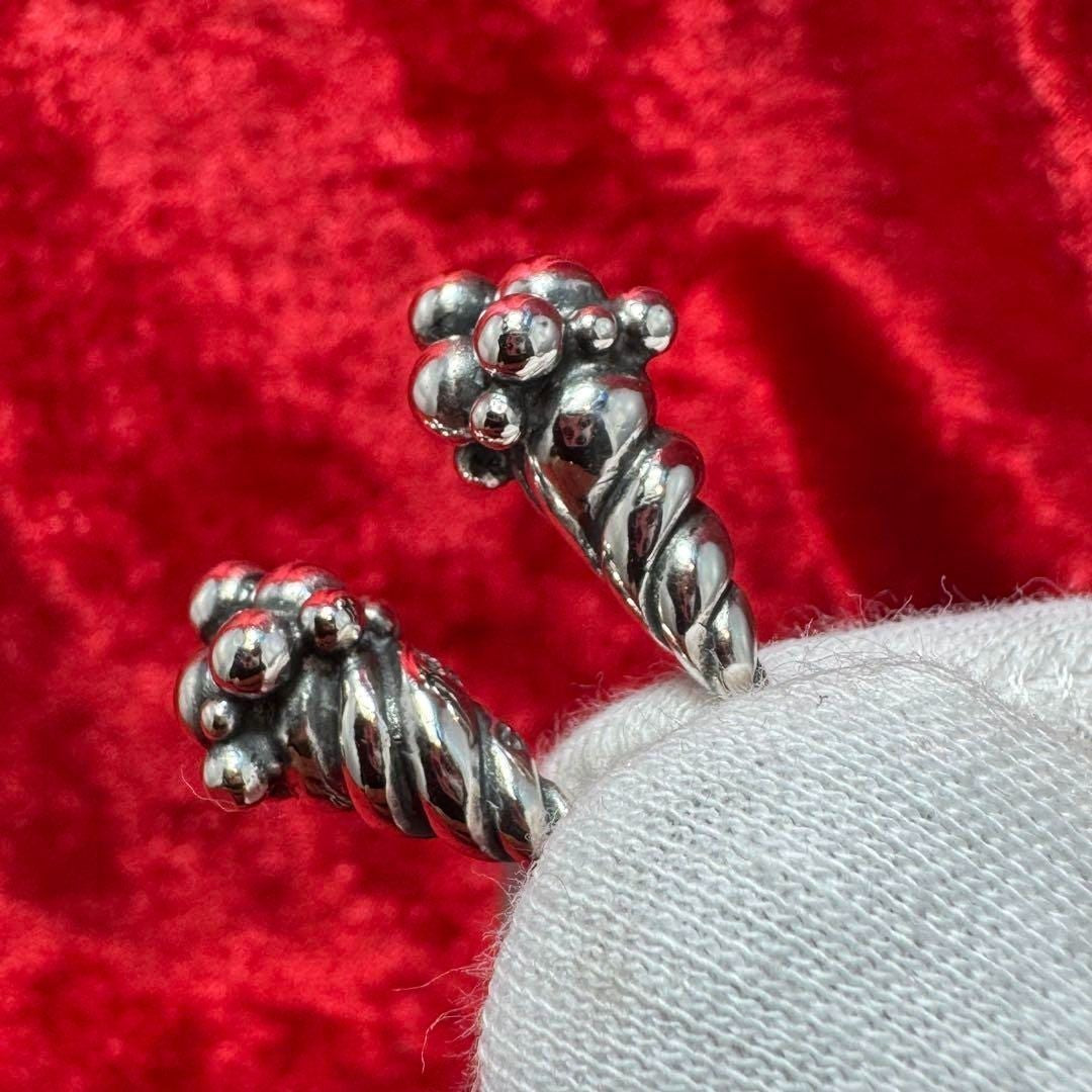 Georg Jensen # 363 Sterling Silver 925 Seashell Earrings Excellent
