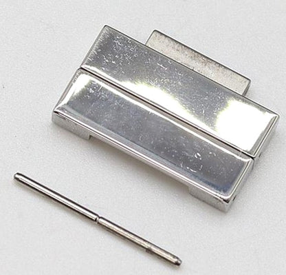 Charriol 04843 Genuine Watch Band Link Silver Stainless Steel 18mm Men 2pcs