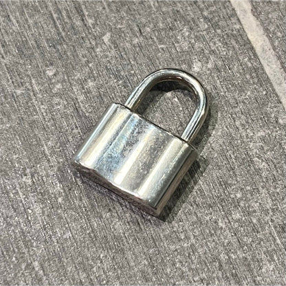Tiffany&Co. Authentic 1837 Padlock 925 Pendant Top Only  Silver Lock Charm Used